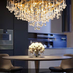 Anita Brass Chandelier - kimoylights
