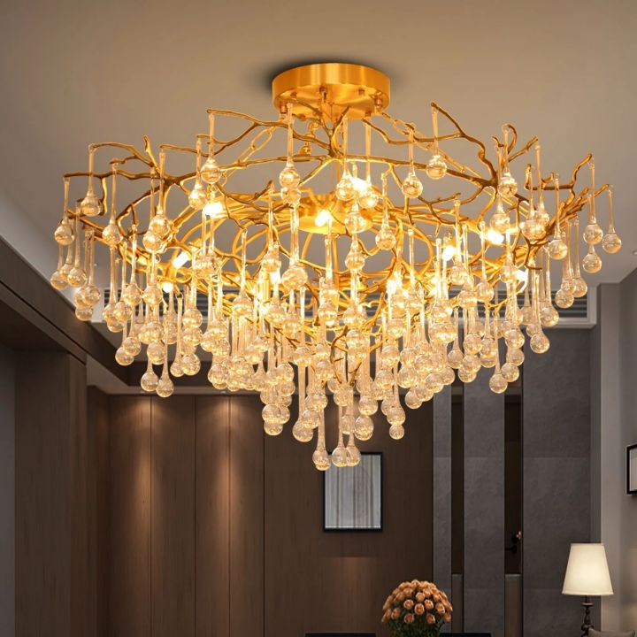 Anita Brass Chandelier - kimoylights