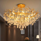 Anita Brass Chandelier - kimoylights