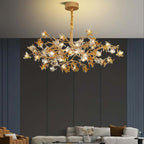 Aosta Brass Branch Chandelier -kimoylights