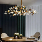 Aosta Brass Branch Chandelier  -kimoylights