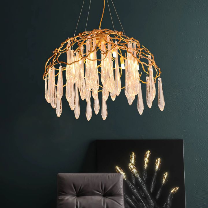 Aqua Dome Chandelier - kimoylights