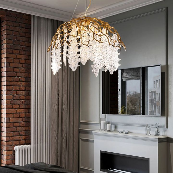 Aqua Dome Chandelier - kimoylights