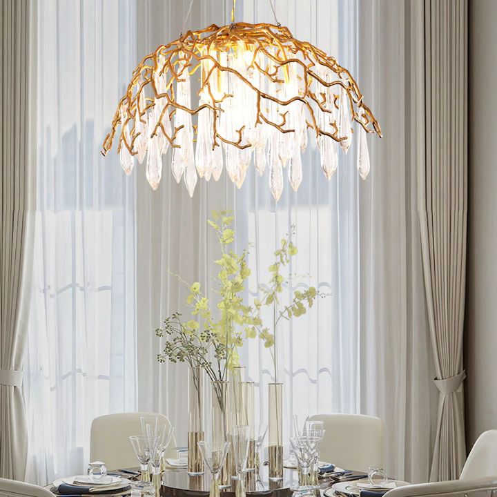 Aqua Dome Chandelier  - kimoylights