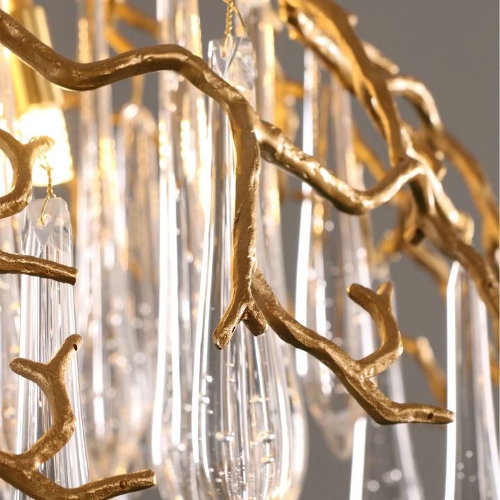 Aqua Dome Chandelier  - kimoylights