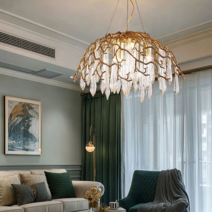 Aqua Dome Chandelier - kimoylights