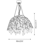 Aqua Dome Chandelier  - kimoylights