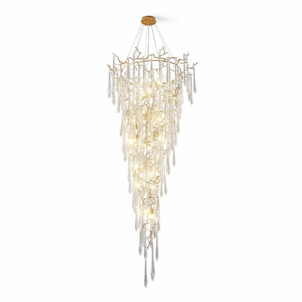 Aqua Parable Chandeliers - kimoylights