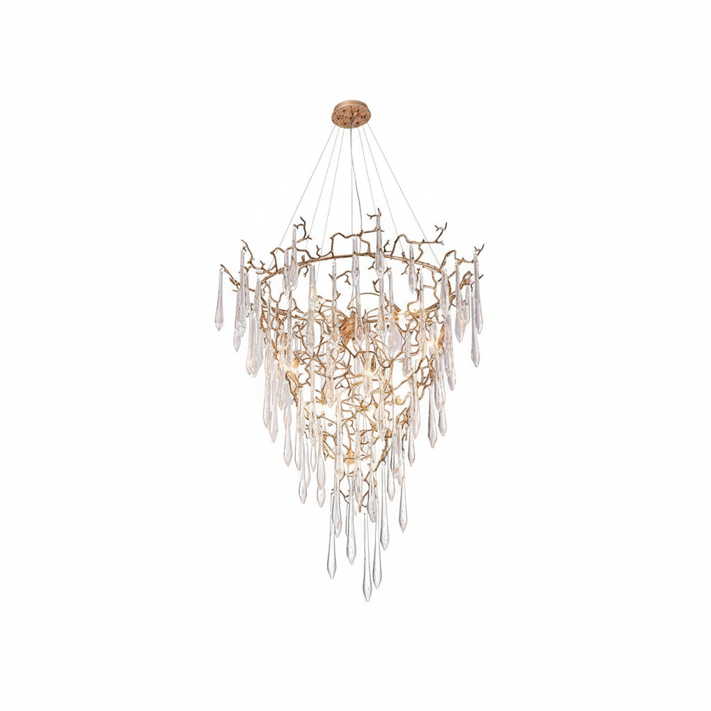 Aqua Parable Chandeliers - kimoylights