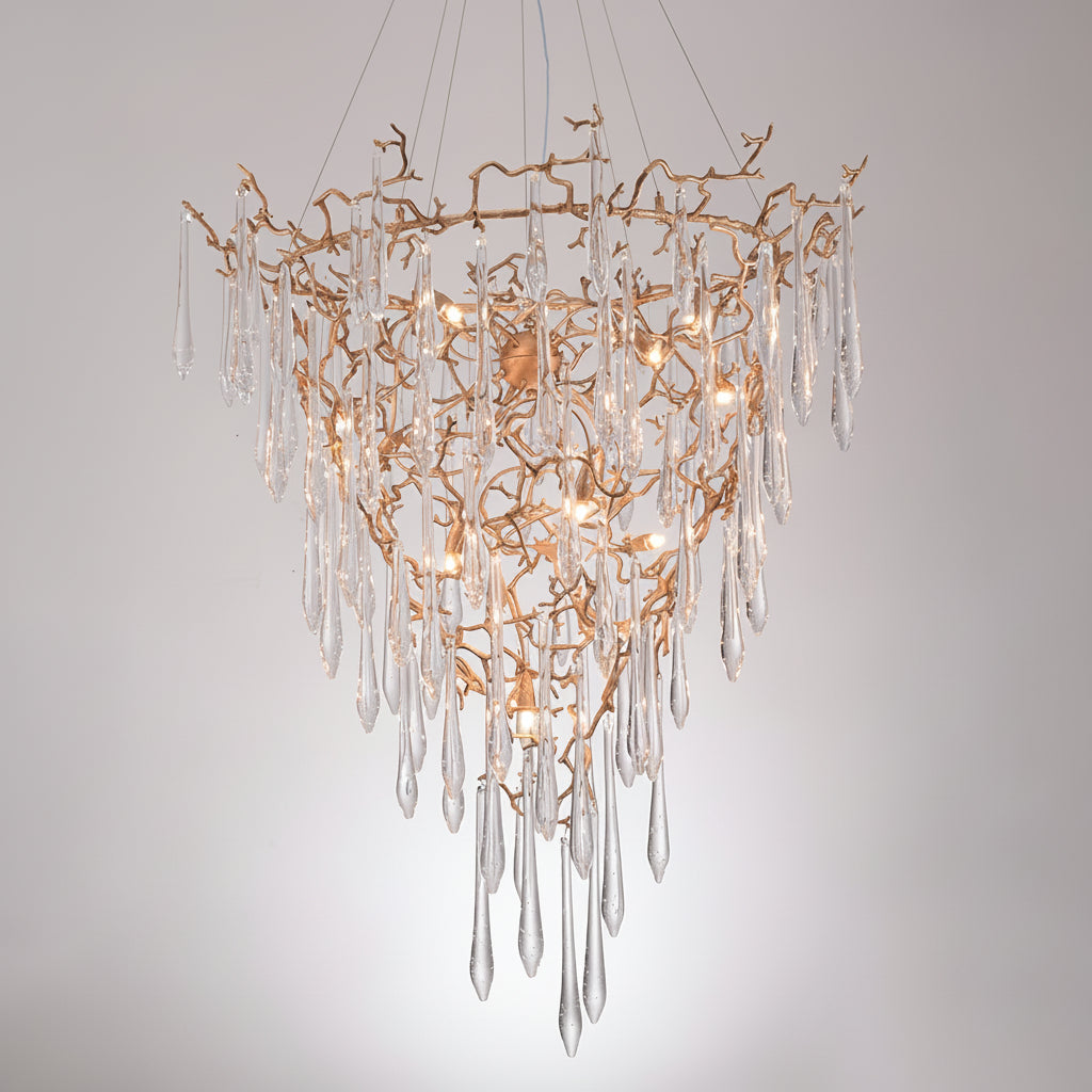 Aqua Parable Chandeliers - kimoylights