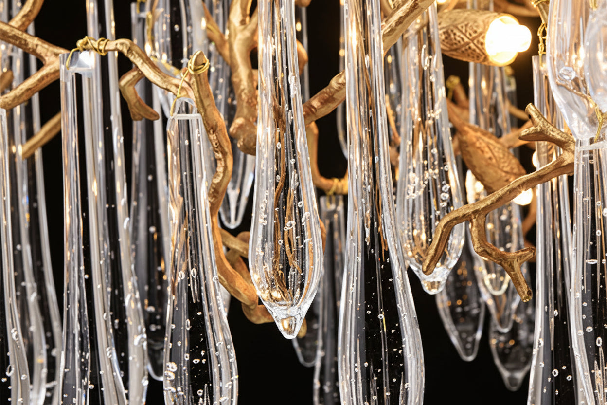 Aqua Parable Chandeliers - thebelacan