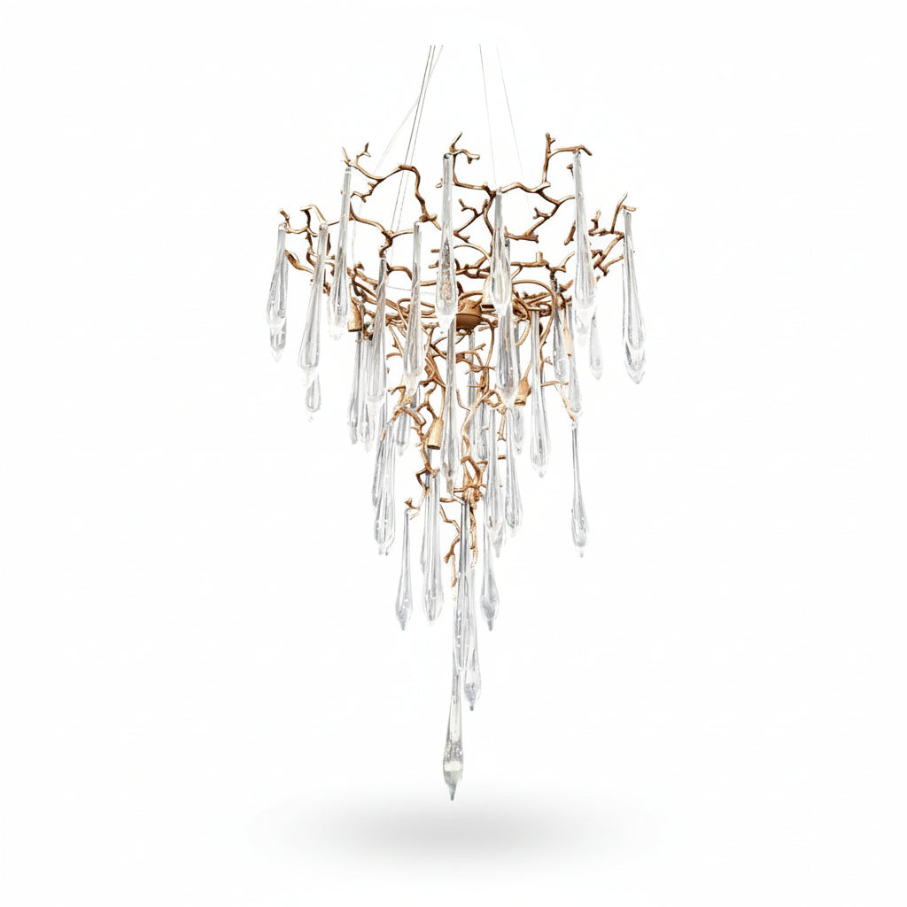 Aqua Parable Chandeliers - kimoylights