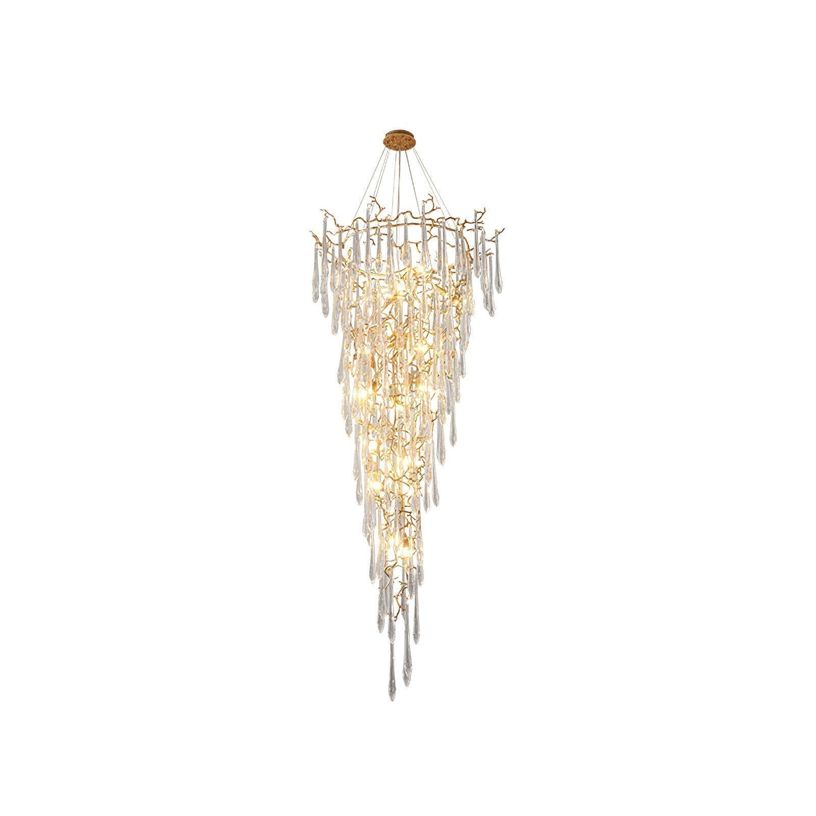 Aqua Parable Chandeliers - kimoylights