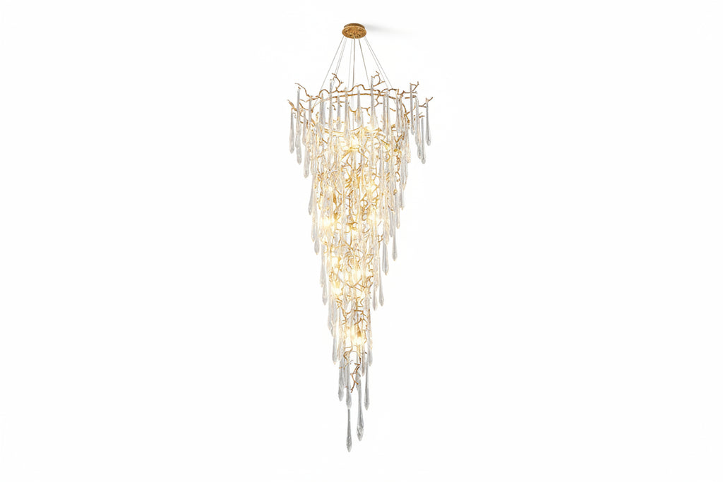 Aqua Parable Chandeliers - kimoylights