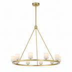 Aragon 12 Light Chandelier Alabaster
