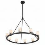 Aragon 12 Light Chandelier Alabaster