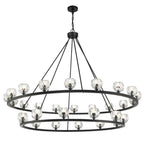 Aragon 30 Light Chandelier Glass