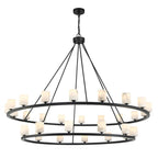 Aragon 30 Light Chandelier Alabaster