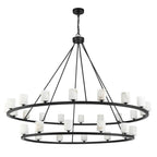 Aragon 30 Light Chandelier Alabaster