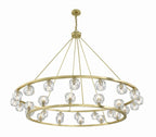 Aragon 30 Light Chandelier Glass