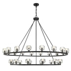Aragon 30 Light Chandelier Glass
