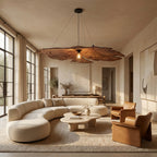 Arris Live-Edge Wood Chandelier