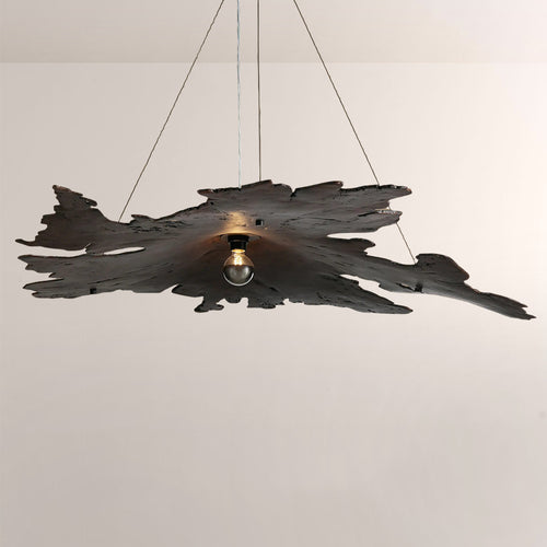 Arris Live-Edge Wood Chandelier