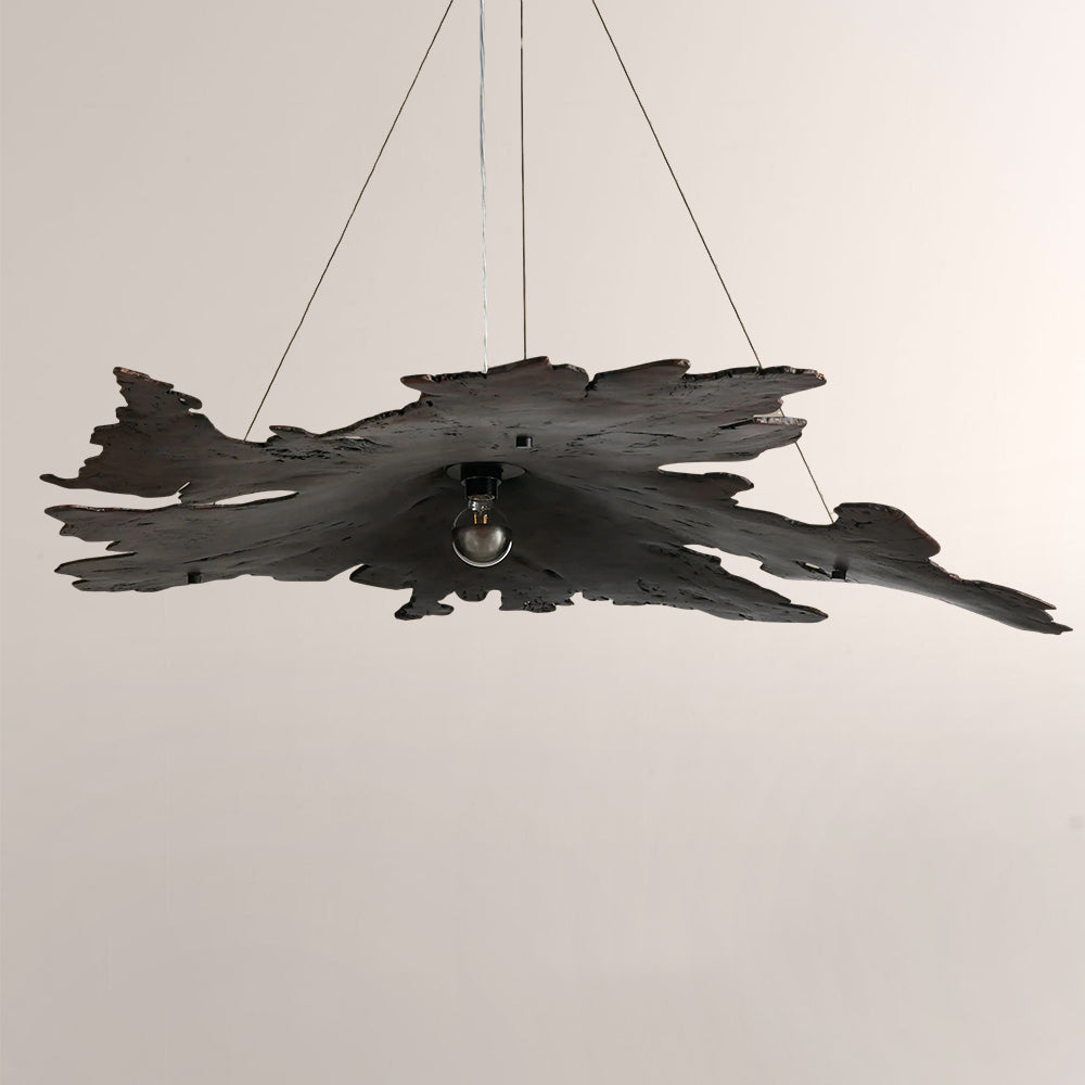 Arris Live-Edge Wood Chandelier