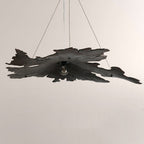 Arris Live-Edge Wood Chandelier