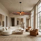 Arris Live-Edge Wood Chandelier