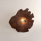 Arris Live-Edge Wood Wall Sconce