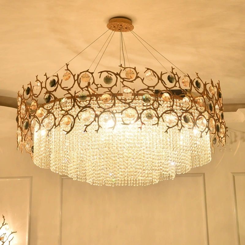 Art Dining Crystal Branch Chandelier - kimoylights
