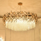 Art Dining Crystal Branch Chandelier - kimoylights