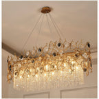Art Dining Crystal Branch Chandelier -kimoylights