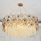 Art Dining Crystal Branch Chandelier- kimoylights