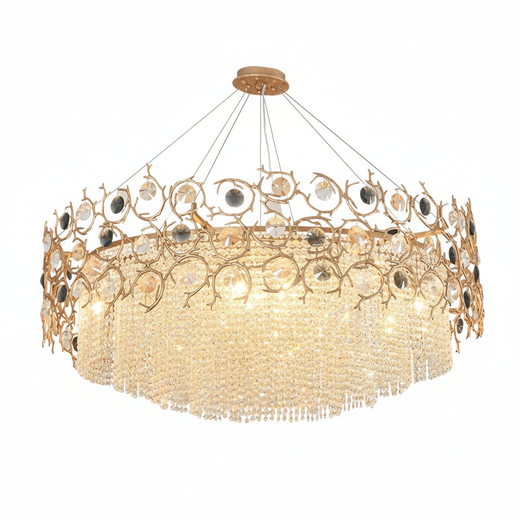 Art Dining Crystal Branch Chandelier - kimoylights