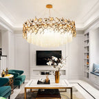 Art Dining Crystal Branch Chandelier -kimoylights