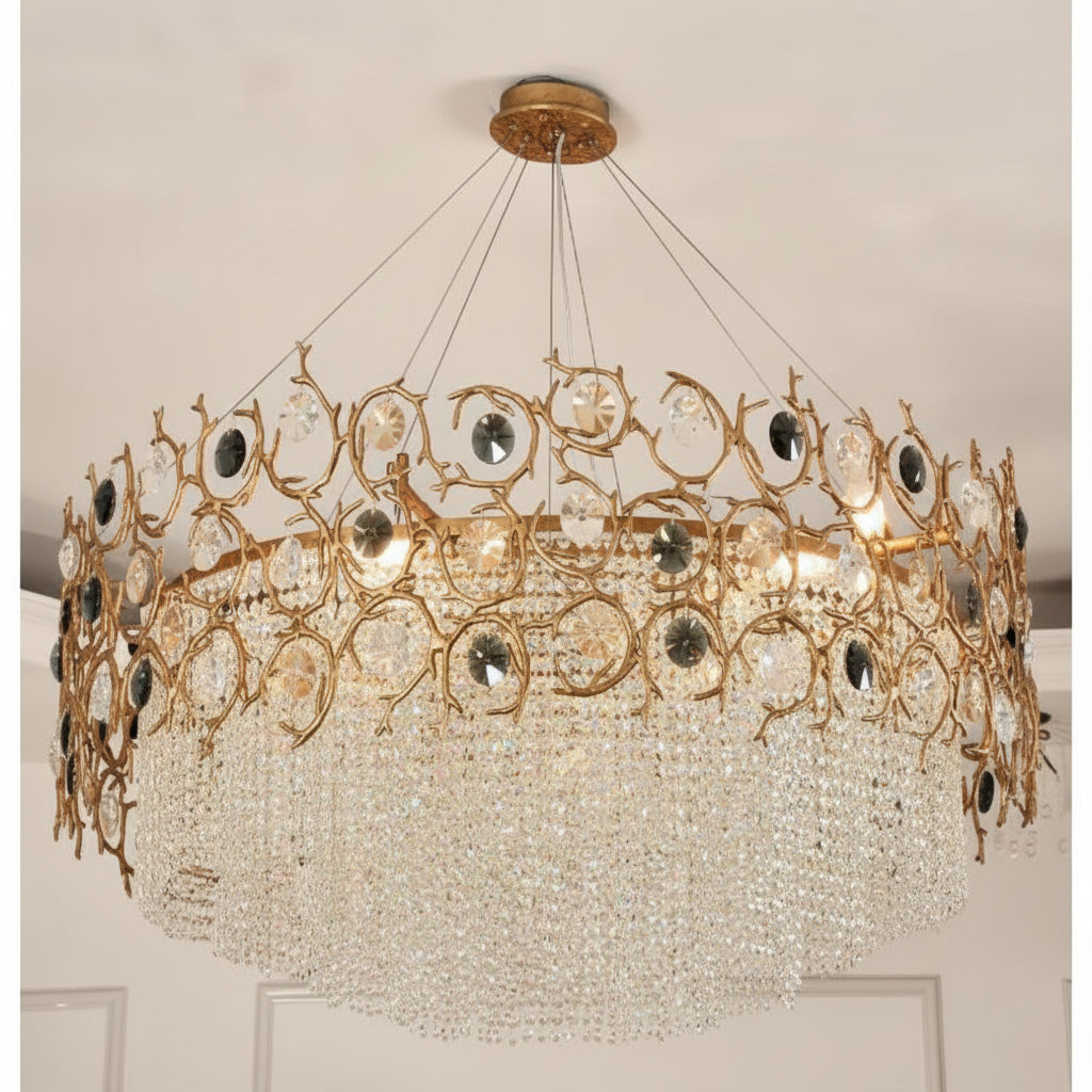 Art Dining Crystal Branch Chandelier - kimoylights