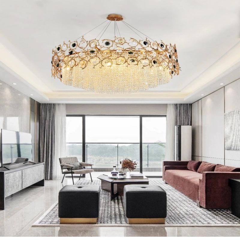 Art Dining Crystal Branch Chandelier - kimoylights