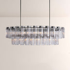 Art Glass Delsia Linear Chandelier