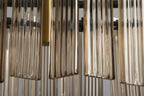 Art Glass Delsia Linear Chandelier 51.5" - kimoylights