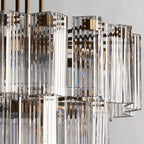 Art Glass Delsia Round Chandelier 38" - kimoylights