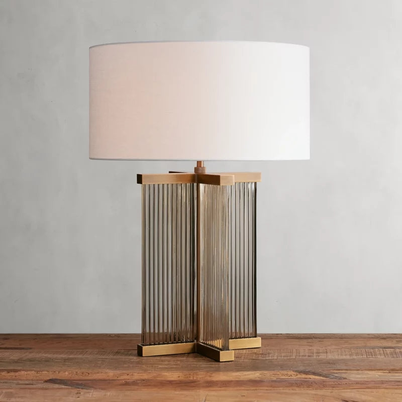 Delsie Glass Table Lamp