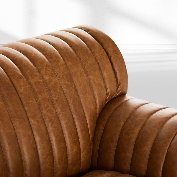 Aspen Leather Occasional Chair
