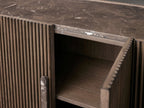Aston Fluted 4-Door Sideboard