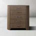 Aston Fluted 5-Drawer Chest