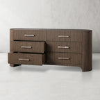 Aston Fluted 6-Drawer Dresser