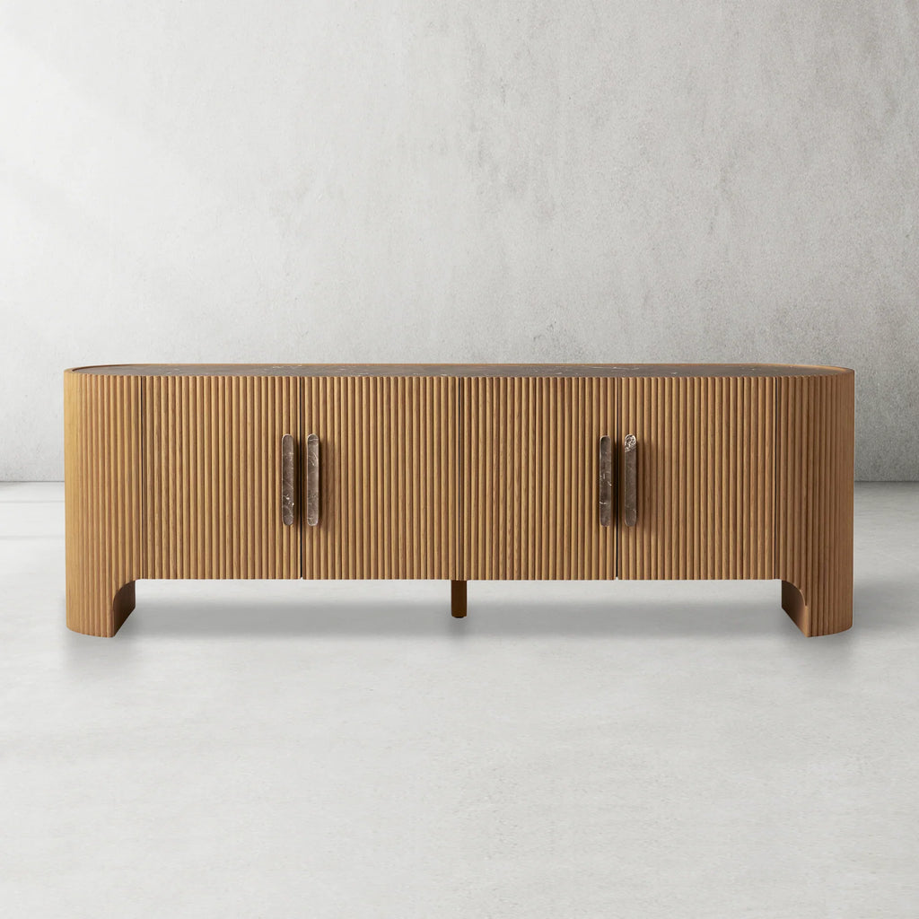 Aston Fluted Oval Sideboard