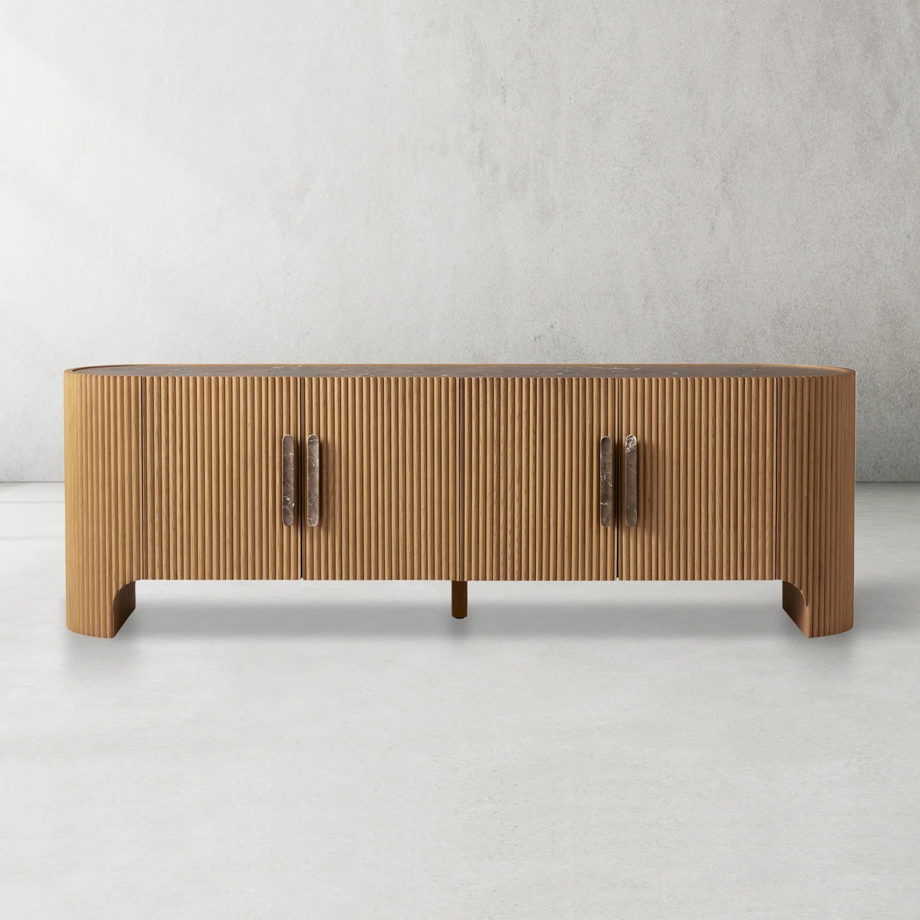 Aston Fluted Oval Sideboard