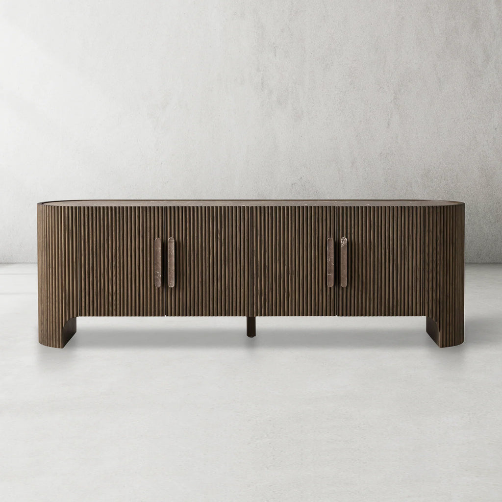 Aston Fluted Oval Sideboard